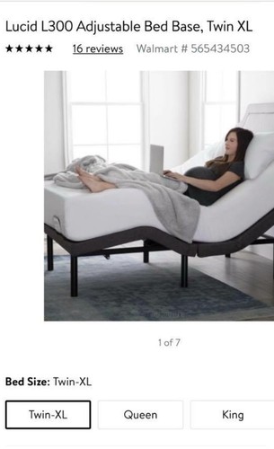 Bed frame twin dual motor - frame,