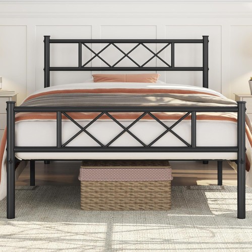 Twin size metal platform - metal,