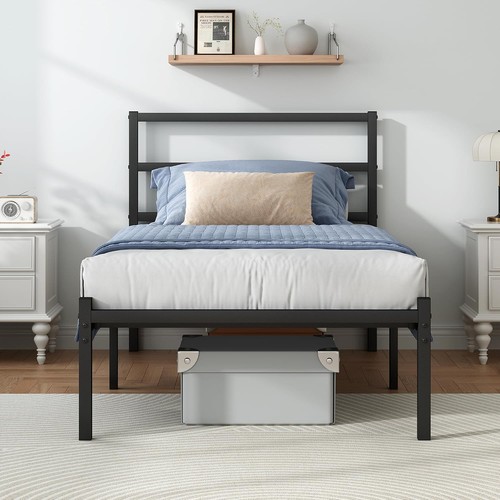 Twin bed frames with headboard - bed,